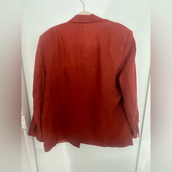 FARM Rio Orange Blazer - Picture 6 of 11